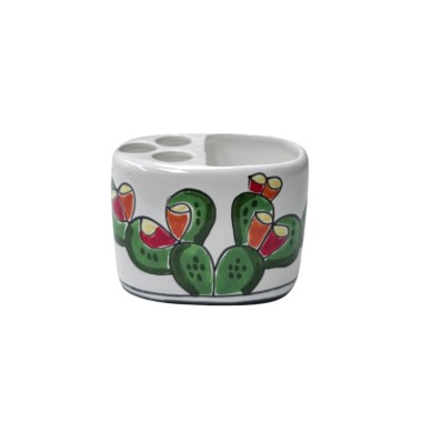 Portaspazzolini Fichi d'India PSZ5FC fronte Portaspazzolini Fichi d'India PSZ5FC fronte